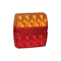 Narva 12V Model 34 Led Slimline Rear Combination Lamp With Licence Plate Lamp 0.5M Cable(10 Pack