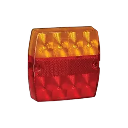 Narva 9-33V Model 34 Led Slimline Rear Combo Lamp With Licence Plate Lamp 0.5M Cable(10 Pack)