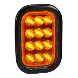 Narva Model 45 Clear Lens Rear Direction Indicator Lamp, Amber