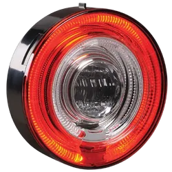 Narva 9-33V Led Model 57 Rear Stop Lamp (Red) With Tail Ring (Red)