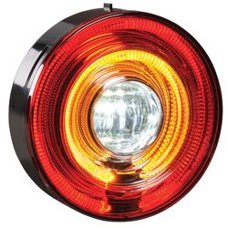 Narva 9-33V Led Model 57 Rear Direction Indicator Lamp, Stop Lamp With Tail Ring And Reverse