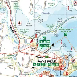 Gippsland Lakes Map