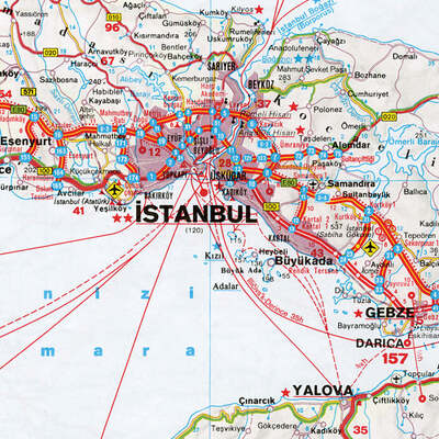 Turkey Deluxe Map