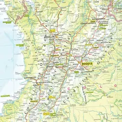 South America (North) Deluxe Map