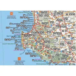 Western Australia State Supermap - 1000x1430 - Laminated