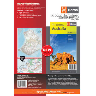 Australia Handy Map