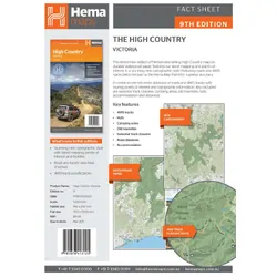 The Victorian High Country Map