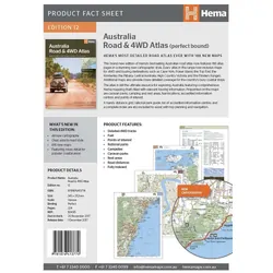 Australia Road & 4WD Atlas (Perfect Bound) - 252 x 345mm