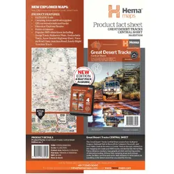 Great Desert Tracks Central Sheet