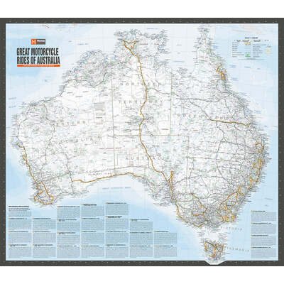 Australia Motorcycle Atlas + 200 Top Rides