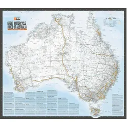 Australia Motorcycle Atlas + 200 Top Rides