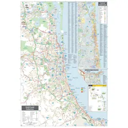 Gold Coast & Region Map - 700x1000 - Laminated