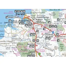 Northern Territory Map - 700x1000 - Unlaminated