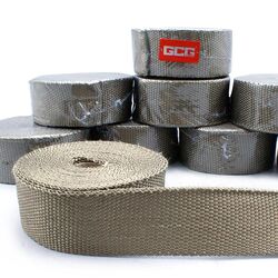 Coltec Pro Exhaust Wrap Titanium Cloth 980C 50mm x 10m