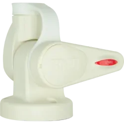 Gme Single Swivel Round Antenna Base - Suit Aw36Xx Antenna Whips - White