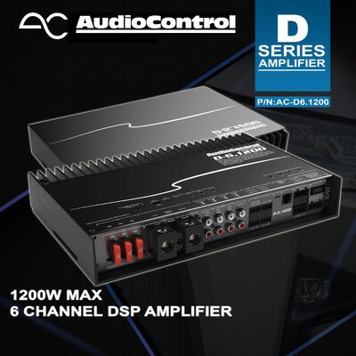 Audiocontrol D Series 6 Channel Amplifier W/Dm Dsp