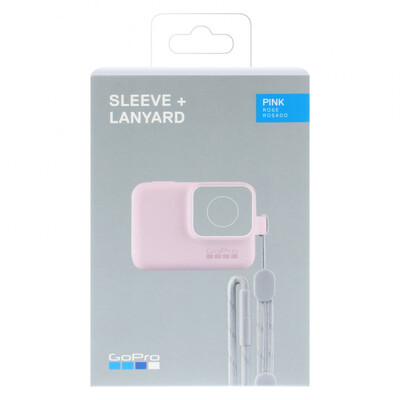 GoPro Sleeve + Lanyard [Pink]
