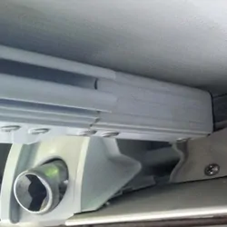 Aussie Traveller Anti-Flap Kit Extension Hook End 100mm Pair Black