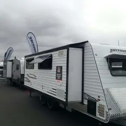 Aussie Traveller Awning Slideout 4.625 x 0.7m Wall Mount Black