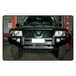 Ironman Deluxe Commercial Bullbar to Suit Nissan Patrol Y61 GU Series 1,2,3 (Coil Spring Only) 1997-2014