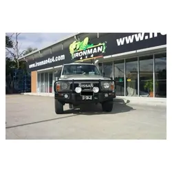 Ironman Deluxe Commercial Bullbar to Suit Nissan Patrol Y60 GQ Wagon/Coil Cab 1987-1997