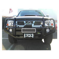 Ironman Deluxe Commercial Bullbar to Suit Nissan Navara D22 2002- Onwards