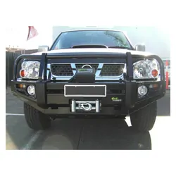 Ironman Deluxe Commercial Bullbar to Suit Nissan Navara D22 2002- Onwards