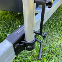 BBQ ARM Telescopic Starlink RV Pole With Universal Drawbar Mount