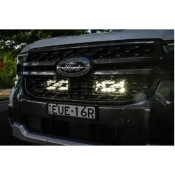 Behind Grille Twin 13" Light Bar Kit - To Suit Next-Gen Ranger XL/XLS