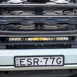 Behind Grille 20" Light Bar Kit - To Suit Isuzu MU-X 2021+