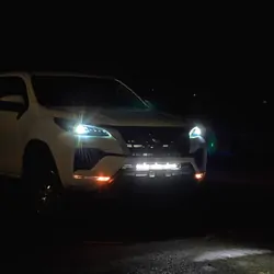 Behind Grille 20" Light Bar Kit - To Suit Toyota Fortuner
