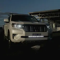 Behind-Grille Light Bar Mount - To Suit Toyota Prado 2018+