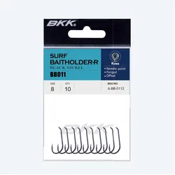 BKK Surf Baitholder-R Hooks - #1 - 9 Per Pack