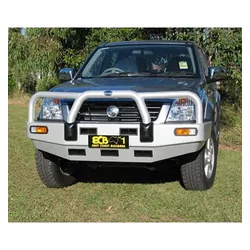 ECB Big Tube Bar to Suit Holden Rodeo RA DX/LX Flares 03/03 to 12/06 Polished