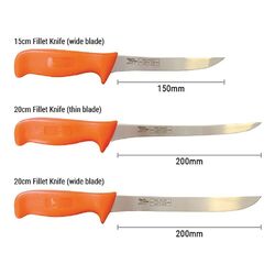 Black Magic Fillet Knife 20cm Wide Blade