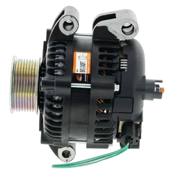 Alternator 12V 240A, Ford F Trucks T Type Pad Direct Mount Black Series Performance