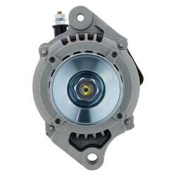 Alternator 12V 80A, Universal Apps, Single Wire, Self Exciting, Black Series, Natural Finish