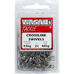 Wasabi 25kg Crossline Swivel (30kg Breaking Strain) Medium Pack (31)