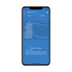 Blue Smart Battery Charger 12V 7A Ip65 With Bluetooth