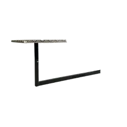 BBQARM Kit For Under Chassis Mounting Large Aluminium With Tray Riser