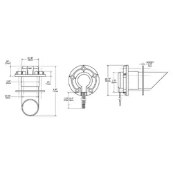 Blue Sea Systems Vessel Systems Monitor Tank Sender - Diesel, Water, Waste