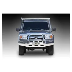 ECB Big Tube Bar to Suit Toyota Landcruiser 79 Series Single Cab 11/16-08/23 Polished