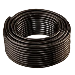 Mako Vinyl Tube (Food Grade) 1/2" Black Sold Per Metre