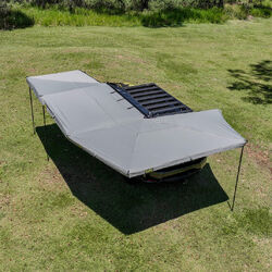 Bushwakka Darkness XL Squared Awning LHS - Grey Canvas Standard Lights