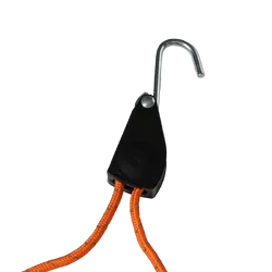 Tuff Terrain 6mm x 2.4m Rope Ratchet Tie Down - Twin Pack