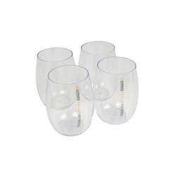 Wildtrak Tritan Stemless Wine Glass 444Ml 4 Pack