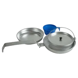Wildtrak Aluminium Mess Kit 1 Person