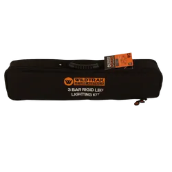 Wildtrak Luminite 300 3 X Rigid Bar Led Wproof Lighting Kit &Carry Bag