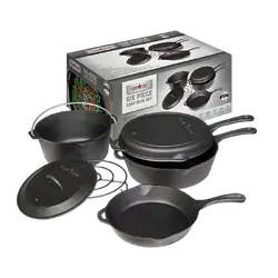 Camp Chef 6 Piece Cast Iron Set