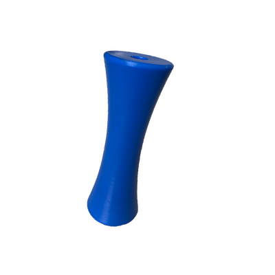 8 Inch Concave Keel Roller Blue